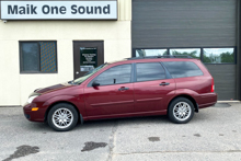 2006 Ford Focus with professional window tint in North Bay